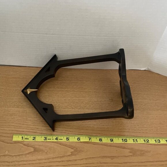 Vtg Partylite Holy Night Creche Nativity Bronze Stable Tealight Votive Holder - Picture 8 of 8